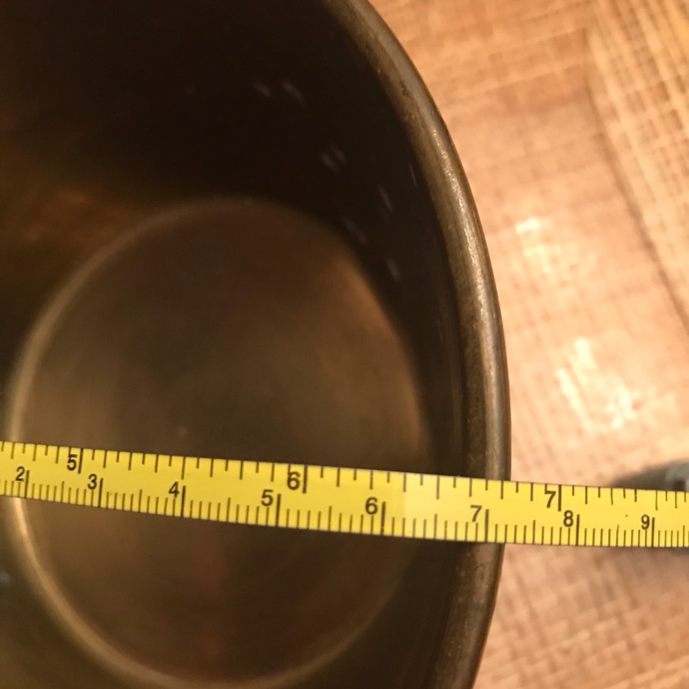 VINTAGE LATE 1800s BRASS AND IRON LADLE KITCHEN DECOR - Picture 13 of 16